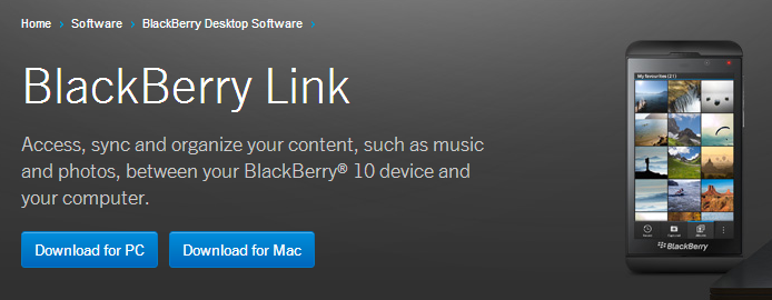 Blackberry desktop download for mac